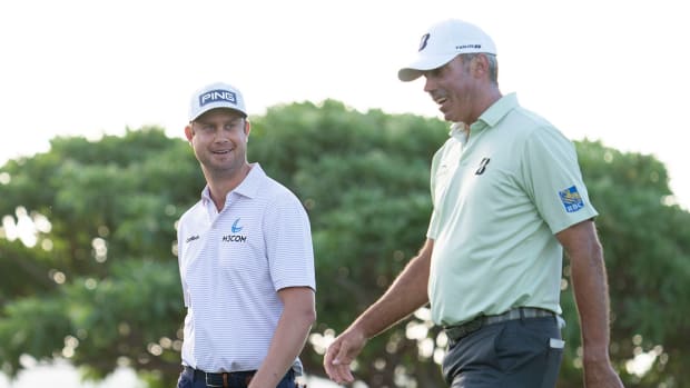 Harris English and Matt Kuchar.